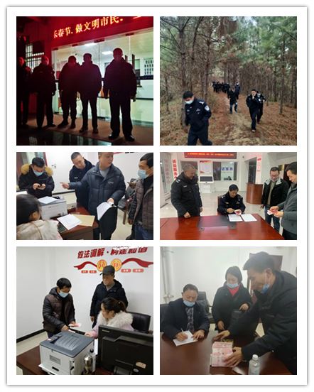 配图风雪漫漫，挡不住执行干警脚步匆匆组图.jpg